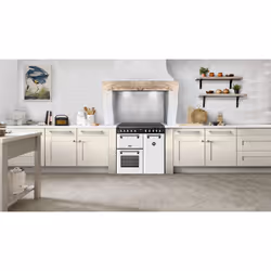 Stoves 444412010 cooker Range cooker Electric Zone induction hob White