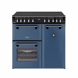 Stoves 444412011, Range cooker, Blue, Rotary, Touch, Twilight Blue, Chrome, Metal