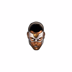 Falcon from Marvel's The Avengers Single Card Party Fancy Dress Mask