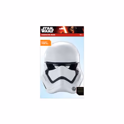First Order Stormtrooper Official Star Wars The Force Awakens Card Party Fancy Dress Mask