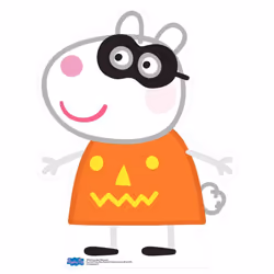 Suzy Sheep from Peppa Pig Halloween Cardboard Cutout / Standee