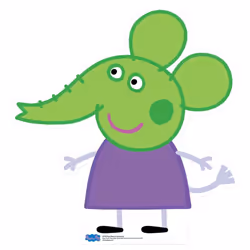 Emily Elephant from Peppa Pig Halloween Cardboard Cutout / Standee