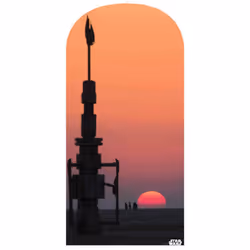 Star Wars Jakku Sunset Official Cardboard Cutout / Standee Backdrop