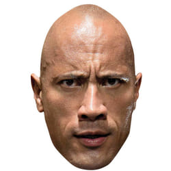 The Rock Dwayne Johnson WWE Wrestler Official Single 2D Card Party Fancy Dress Mask