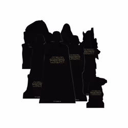 Star Wars Villains Official Table Top Cardboard Cutouts Party Pack of 7