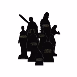 Star Wars: Rise of Skywalker Official Table Top Cardboard Cutouts Pack of 8
