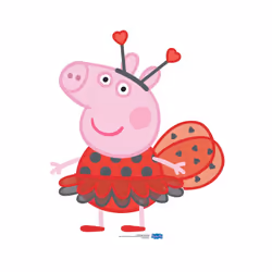 Peppa Pig Ladybird Cardboard Cutout / Standee