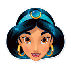 Jasmine Official Disney Princess Child Size 2D Card Party Mask