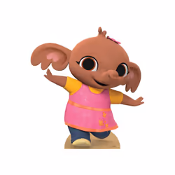 Sula Baby Elephant from Bing Cardboard Cutout / Standee / Standup
