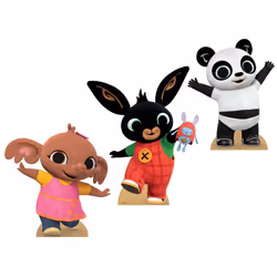 Bing Cardboard Cutout Collection of 3 with Bing, Pando and Sula