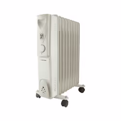 Lloytron Stay Warm 9 Fin Oil Radiator 2000 W - 3 heat settings (F2603GR)