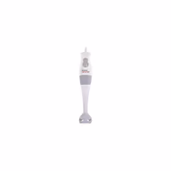 KitchenPerfected 200w Hand Blender - 2 Speed Settings - Stainless Steel Chopping Blades - Mains Cord - White - E5021WH