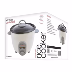 KitchenPerfected 350w 0.8Ltr Automatic Rice Cooker - Non Stick