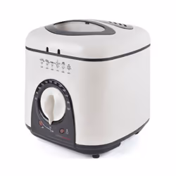 Lloytron E6010WI KitchenPerfected 1.0Ltr 950W Compact Deep Fryer - White