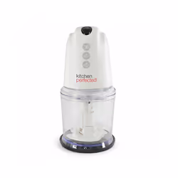Lloytron Kitchen Perfected 260w Multi Chopper?Stainless Steel Blades?White?E5416