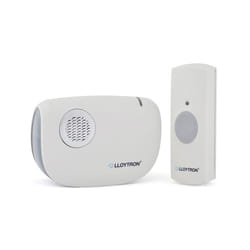 Dingdong MIP3 Battery Operated Portable Door Chime Kit - White