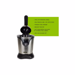 Lloytron Health Kick 180w Citrus Fruit Juicing Press - Stainless Steel