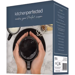 Kitchen Perfected Travel 0.9L Corded Kettle With Two Cups