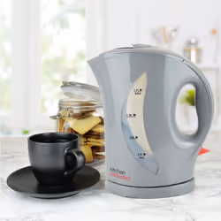 Kitchen Perfected 1.7L Cordless Kettle 2.2KW Grey