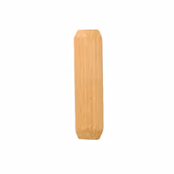 Hardwood Chamfered Fluted Pin Wooden Dowels - 10mm x 60mm, 100