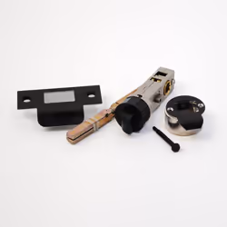 Smart Push Button Privacy Quick Latch 57mm Backset - Matt Black