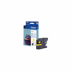 Square INK CART LC123Y YELLOW BROTHER BPSCA LC123Y - CS26477 By BROTHER
