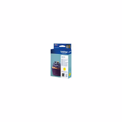 Square INK CART LC123Y YELLOW BROTHER BPSCA LC123Y - CS26477 By BROTHER
