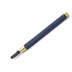 TOYO Oil Glass Cutter - Cutting Angle 138 - Narrow Head - Brass Handle - TC10B