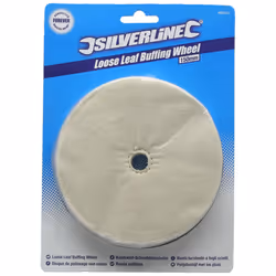 Silverline 868743 Loose Leaf Buffing Wheel, 150 mm