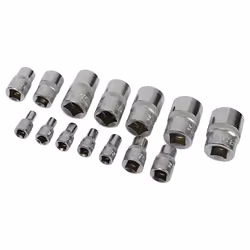 Silverline 675072 Socket Torx Ext E4-E24 - Set of 14