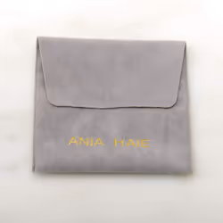 ANIA HAIE 925 Sterling Silver Unique Modern Chain Link T Bar Trendy Plain Layering Necklace