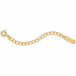 ANIA HAIE 925 Sterling Silver Figaro Chain Link Spike Studded Bangle Bracelet