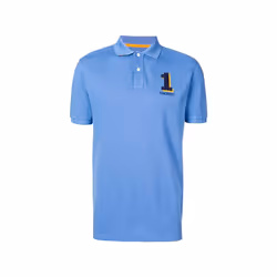 Hackett London Big and Tall New Classic Polo - Light Blue - Light Blue, 2XL