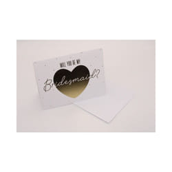 'Will You Be My Bridesmaid?' Card & Envelope