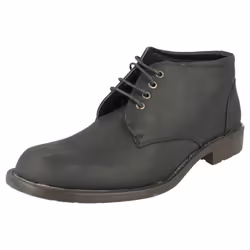 Mens Maverick Lace Up Ankle Boots - UK 8, Black