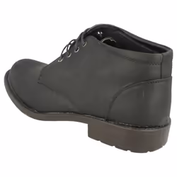 Mens Maverick Lace Up Ankle Boots - UK 10, Black