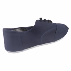 ) Mens Maverick Flat Lace Up Pumps - UK 7, Navy (Blue