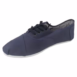 ) Mens Maverick Flat Lace Up Pumps - UK 9, Navy (Blue