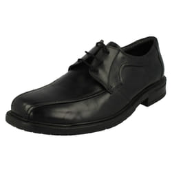 Mens Maverick Lace Up Formal Shoes - UK 7, Black