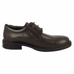 ) Mens Maverick Lace Up Formal Shoes - UK 7, Dark Brown (Brown