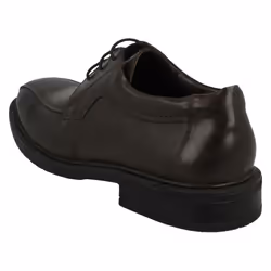 ) Mens Maverick Lace Up Formal Shoes - UK 9, Dark Brown (Brown