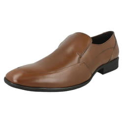 ) Mens Maverick Formal Shoes - UK 9, Tan (Brown