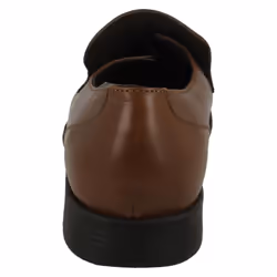 ) Mens Maverick Low Heel Formal Shoes - UK 9, Tan (Brown