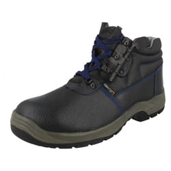 Mens Technics Lace Up Safety Boots H2 C101 - UK 12, Black