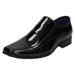 Mens Maverick Formal Slip On Shoes - UK 9, Black