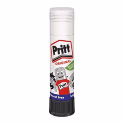 Pritt Glue Stick, Safe & Child-Friendly Craft Glue for Arts & Crafts Activities, Strong-Hold adhesive for School & Office Supplies, 10x11g Pritt Stick