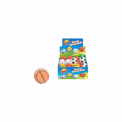 12 Bouncy Sponge Balls 63mm - 4 Assorted Colours
