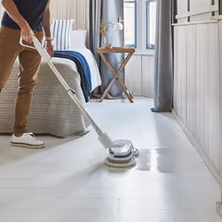 AirCraft PowerGlide Cordless Rechargeable Hard Floor Cleaner and Polisher with 4 Cleaning Buffing Pads, Perfect