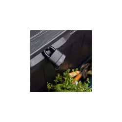 Y221B/52/125/1 - Brass Closed Shackle Padlock (51mm) - Black Outdoor Weatherproof Lock for Chain, Door, Gate, Toolbox - 3 Keys - HIGH Security
