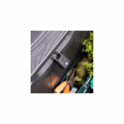 Yale Y227B/55/126/1 - Weatherproof Protector Padlock (55 mm) - Outdoor Hardened Steel Black Lock for Shed, Gate, Chain - 3 Keys - Maximum Security